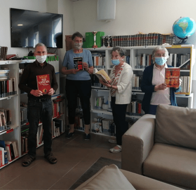 Bibliothèque en résidence services seniors