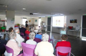 Conférence sur la réflexologie aux Prairies de l'Ille