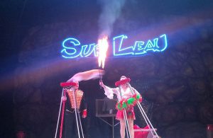 Les résidents d’Espace & Vie Pornic au spectacle « Cirque sur l’eau »