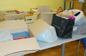 Tricot solidaire au Clos de la Bade