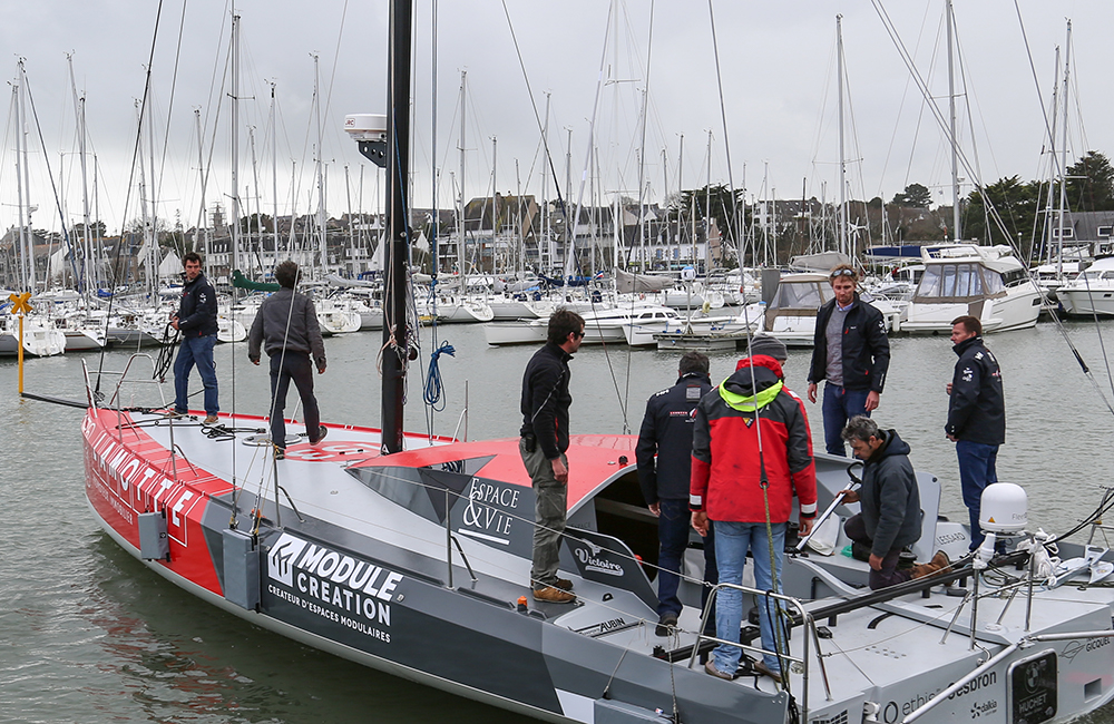 bateau luke berry avec équipe espace et vie