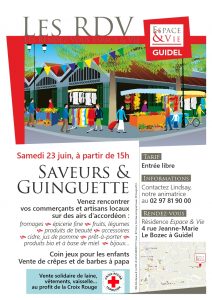 affiche saveurs & guinguette