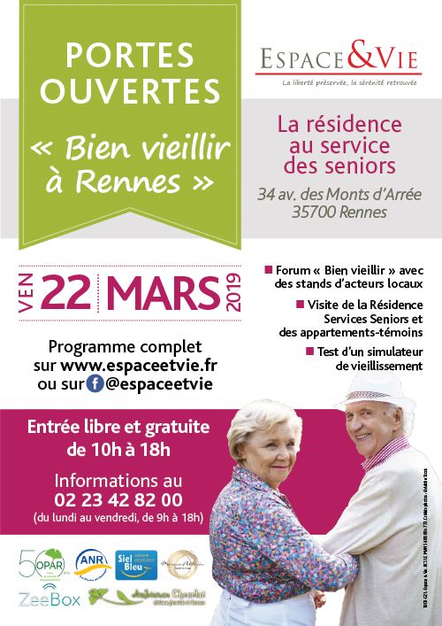 RENNES BELLANGERAIS PO Bien Vieillir à rennes Affiche