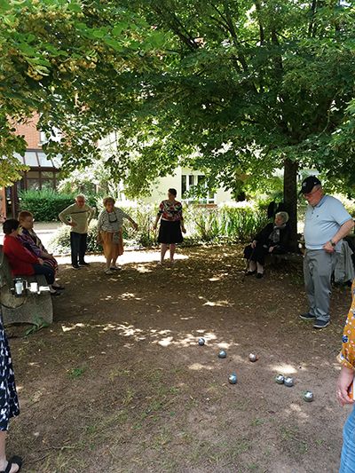 petanque entre residents espace et vie