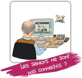 les seniors ne sont pas connectés ? Mathou