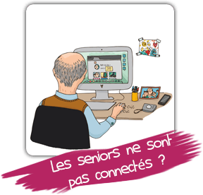 mars les seniors ne sont pas connectés