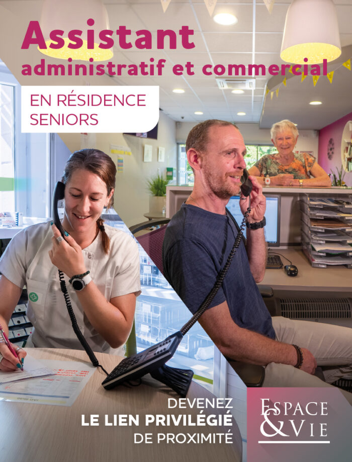 affiche assistant administratif et commercial