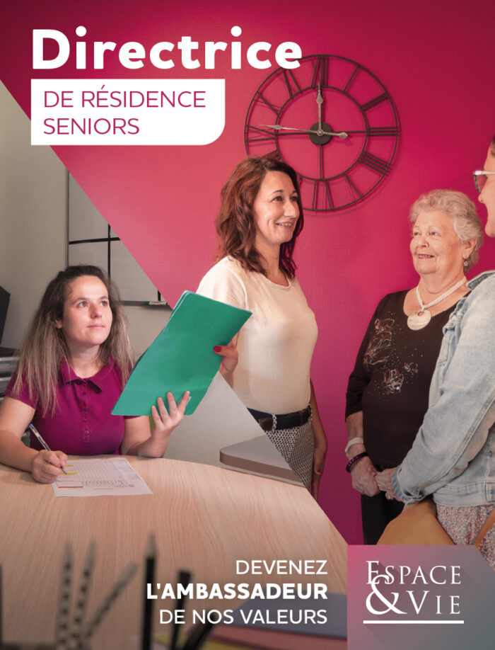 affiche nos métiers : directrice