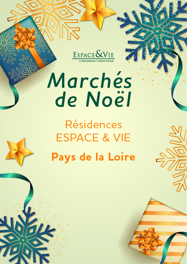 affiche marchés de noel PDL