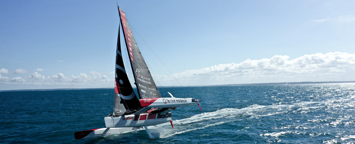 Bateau Ocean Fifty Le Rire Médecin - Lamotte - Espace et Vie Luke Berry