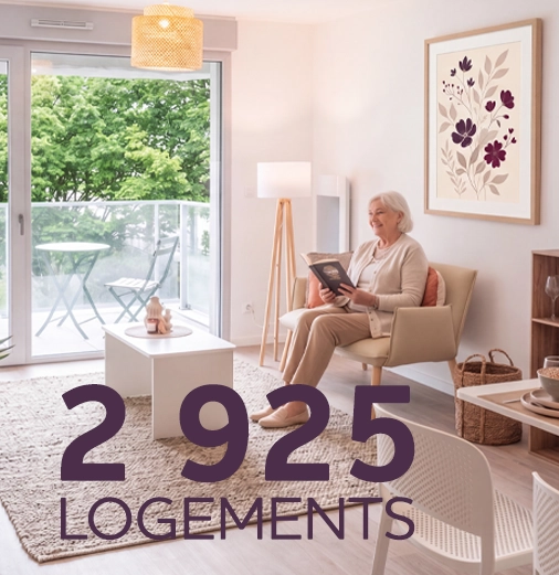 nombre de logements résidences seniors espace et vie